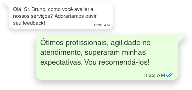 atendimento de clientes de forma rápida